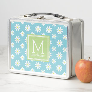 Lunch Box Boîte à déjeuner Motif de mignonette Daisies