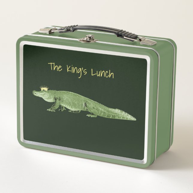 Lunch Box Boîte à lunch Alligator King (Devant)