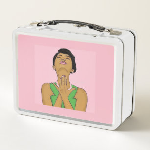 Lunch Box Boîte à lunch Alpha Kappa Alpha Ivy et Pearls