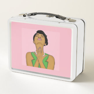 Lunch Box Boîte à lunch Alpha Kappa Alpha Ivy et Pearls
