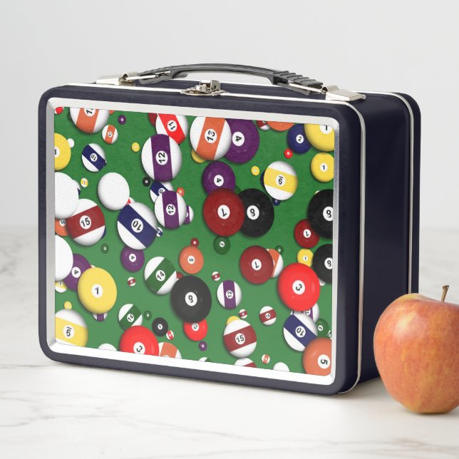 Lunch Box Boîte à lunch - Billard (En situation)