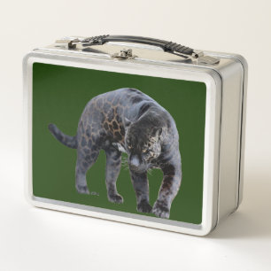 Lunch Box Boîte à lunch en inox vert Jaguar Diablo