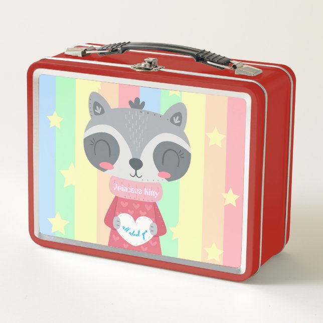 Lunch Box Boîte à lunch en métal Princess Kitty (Devant)