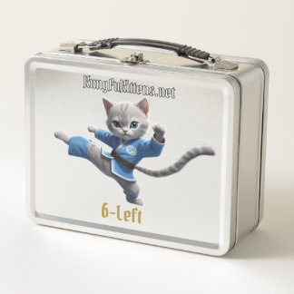Lunch Box Boîte à lunch Kung Fu Kittens (6-Gauche)