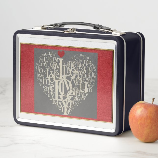 Lunch Box Boîte à lunch Love (En situation)