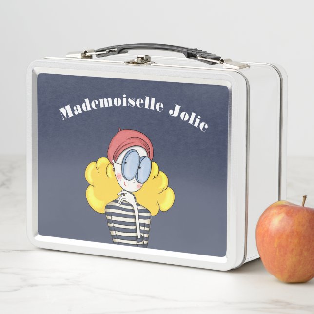 Lunch Box Boîte à lunch Mademoiselle Jolie (En situation)