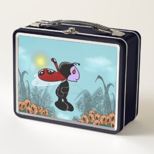 Lunch Box Boîte à lunch Mizz Ladybug Metal