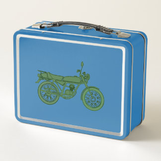 Lunch Box Boîte à lunch moto vintage