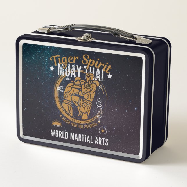 Lunch Box Boîte à lunch personnalisée Muay Thai (Devant)