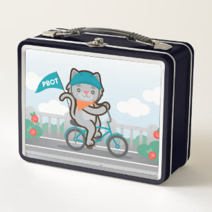 Lunch Box Boîte à lunch pour Kitty Vélo