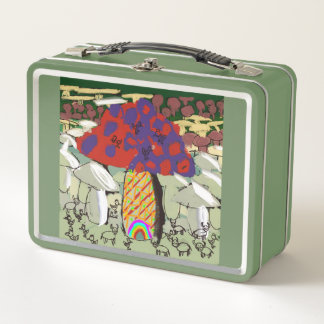 Lunch Box Boite à lunch pour la montagne de champignons