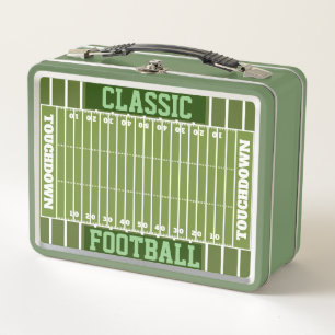 Lunch Box Boîte à lunch pour le terrain de football en papie