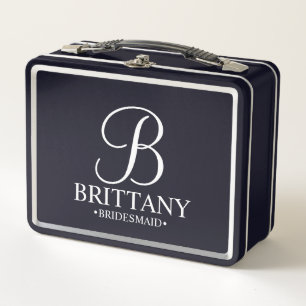 Lunch Box Boîte cadeau moderne personnalisée Bridesmaitres e