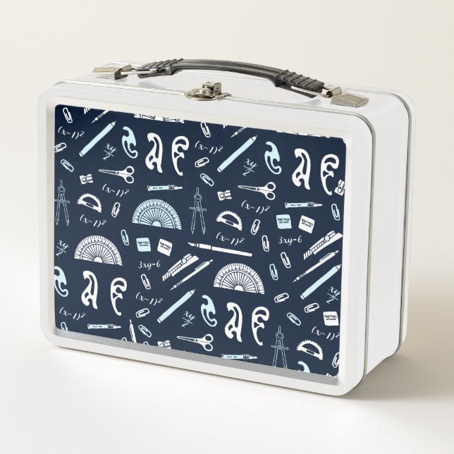 Lunch Box Boîte de repas mathématiques (Devant)