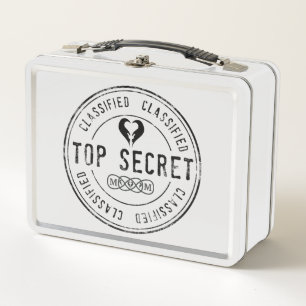 Lunch Box Boîte de sécurité du porteur de bague