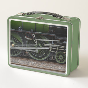 Lunch Box Boîtier à roulettes de train à vapeur
