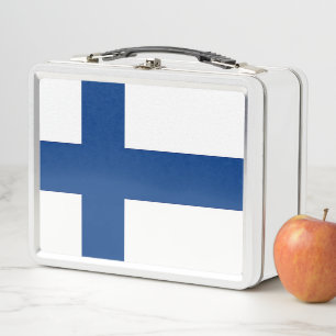 Lunch Box Boîtier métallique en acier inoxydable avec drapea
