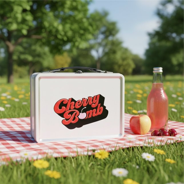 Lunch Box Bombe cerise (Créateur téléchargé)