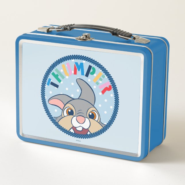 Lunch Box Bombei's Thumper Polka Dot Badge (Devant)