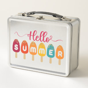 Lunch Box Bonjour été   Crème glacée colorée Popsicle