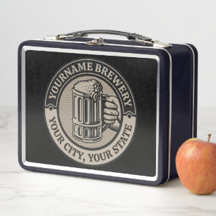 Lunch Box Brasserie Nom personnalisé Brasserie Big Mug