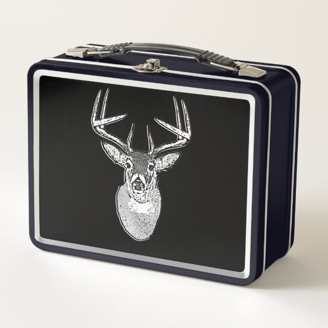Lunch Box Buck Buck White Tail Deer classique (Devant)