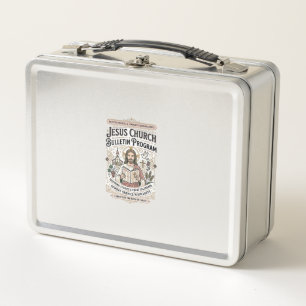 Lunch Box Bulletin de l'église de Jésus Programme Bulletin d