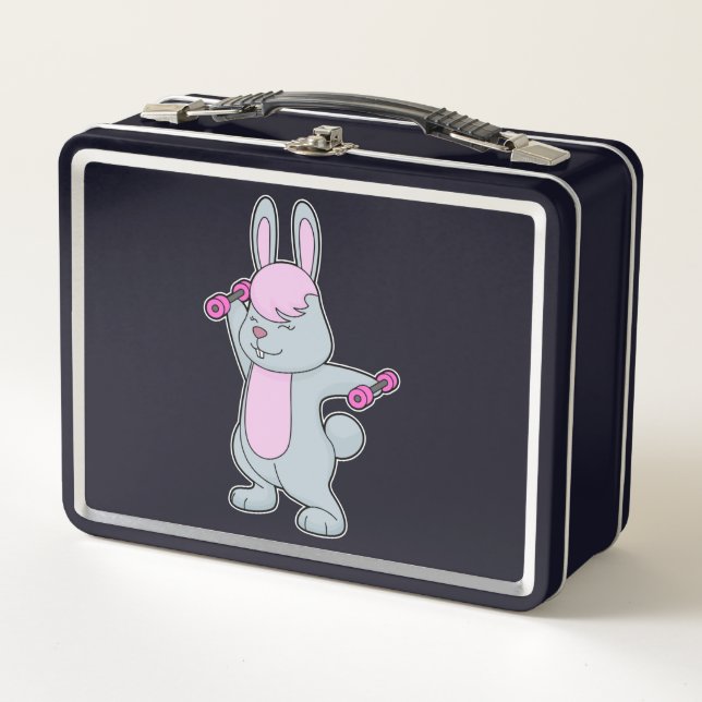 Lunch Box Bunny Fitness Dumbbell (Devant)
