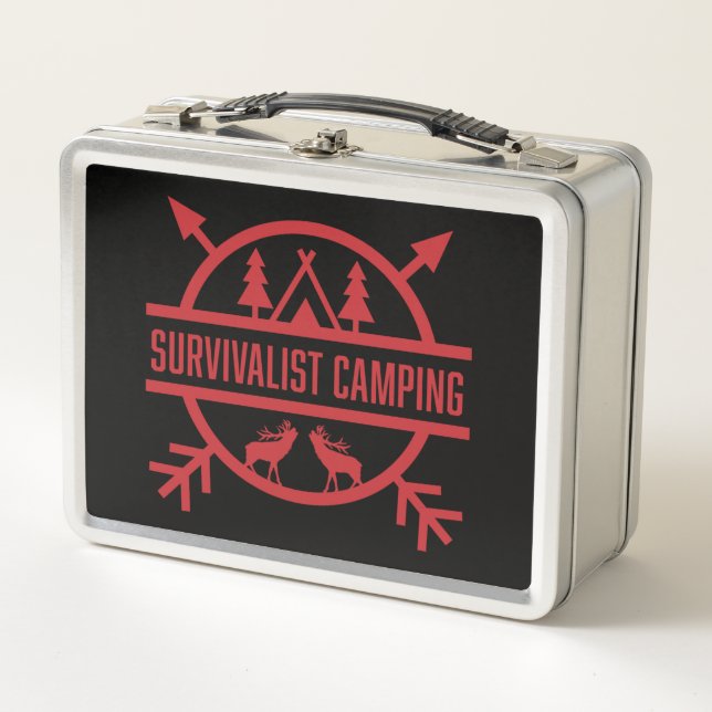 Lunch Box Buscraft Nature Survivalist (Devant)