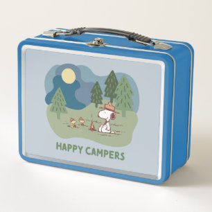 Lunch Box cacahuètes Site du camp de Snoopy & Woodstock