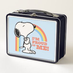 Lunch Box cacahuètes   Snoopy Je suis fier de moi