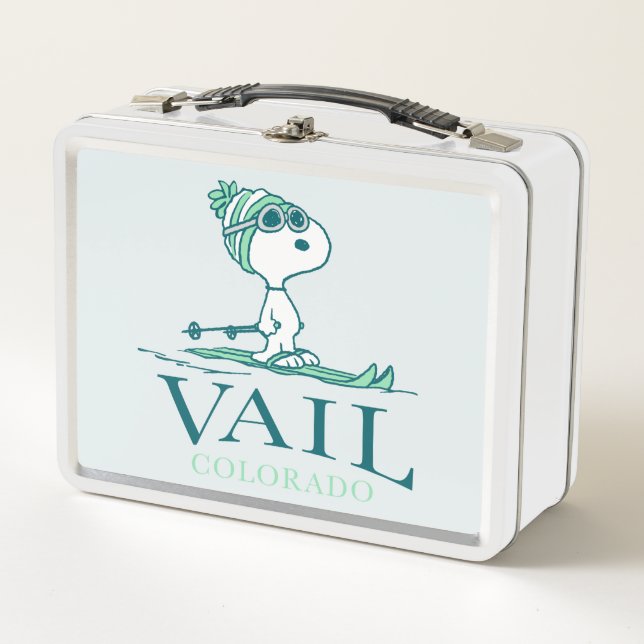 Lunch Box cacahuètes | Snoopy Vail Colorado (Devant)