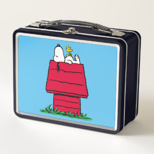 Lunch Box cacahuètes Snoopy & Woodstock Doghouse