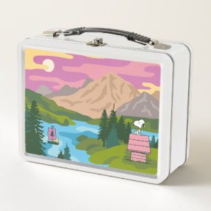 Lunch Box cacahuètes Snoopy & Woodstock Le grand extérieur