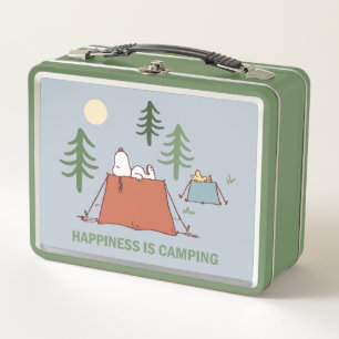 Lunch Box cacahuètes Snoopy & Woodstock Tentes de pose