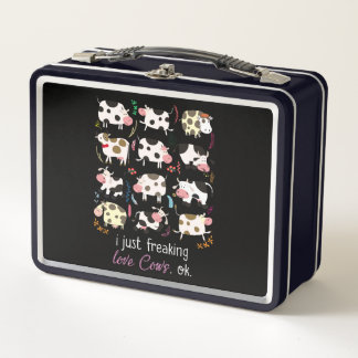 Lunch Box Cadeau de vache| J'Ai Juste Frappé Les Vaches D'Am