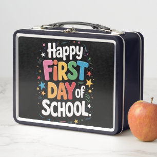 Lunch Box Cadeau de vie d'enseignant Bonne première journée