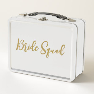 Lunch Box cadeau simple minimal demoiselle d'honneur texte a