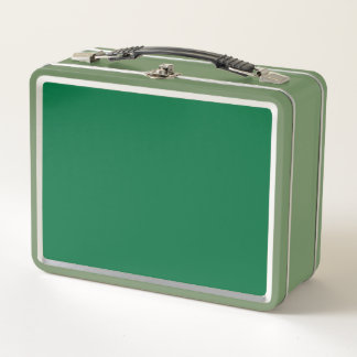 Lunch Box Cadmium green (solid color)
