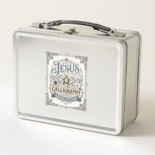 Lunch Box Calligraphie de Jésus Lettrage sacré Calligraphie