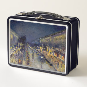 Lunch Box Camille Pissarro - Boulevard Montmartre en nuit