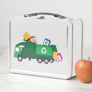 Lunch Box Camion de recyclage ABC
