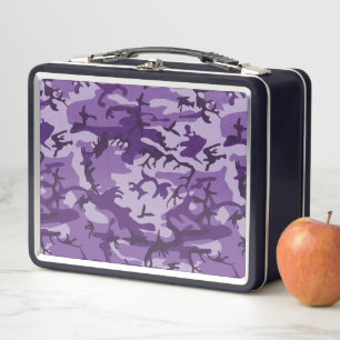 Lunch Box Camouflage Violet, Militaire, Armée