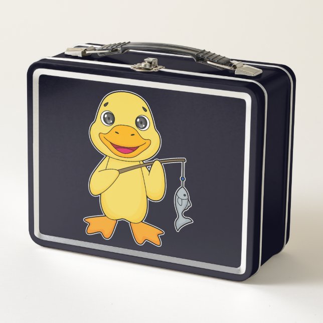 Lunch Box Canard de pêche de canard (Devant)