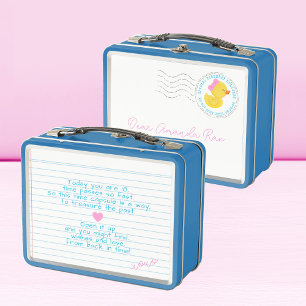 Lunch Box Canard en caoutchouc fille Capsule Temporelle 1er