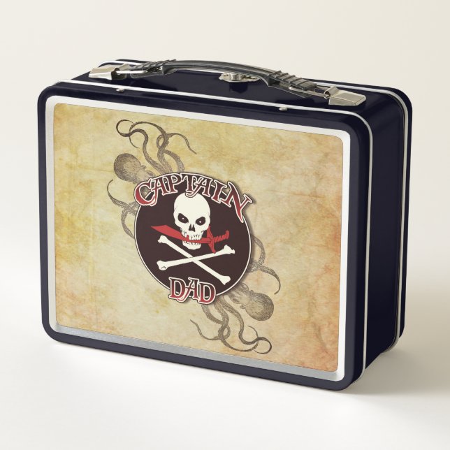 Lunch Box Capitaine Papa - Embracé par Deep Deep (Dos)