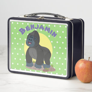 Lunch Box Caricature de gros gorilles joyeux