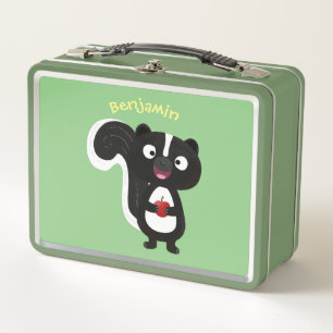 Lunch Box Caricature de skunk jote happy