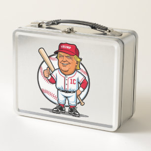 Lunch Box Caricature du baseball de Trump