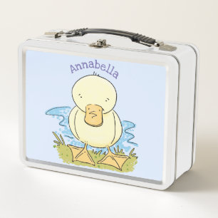 Lunch Box Caricature jaune mignon pour canard bébé